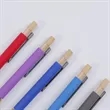 Cork Grip Retractable Pen With Bamboo Plunger | https://www.bestnamebadges.com