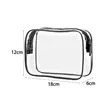 Transparent PVC Toiletry Bag for Travel and Makeup Storage | https://www.bestnamebadges.com