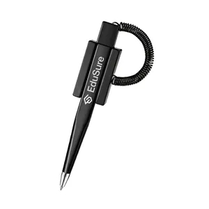 Desk Pen with Plastic Coil (ABS)