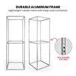 Non-Backlit Trade Show Tower Display | https://www.bestnamebadges.com