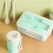 Portable Insulated Lunch Bag With Bento Box Container Set | https://www.bestnamebadges.com