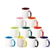 13oz. Two Tone Ceramic Mug for Custom Branding | https://www.bestnamebadges.com