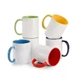13oz. Two Tone Ceramic Mug for Custom Branding | https://www.bestnamebadges.com