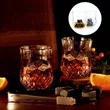 Premium Whiskey Stones And Crystal Glass Gift Set With Box | https://www.bestnamebadges.com