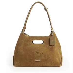 AEVUM TERRA™ Suede Cut-Out Handle Tote Bag
