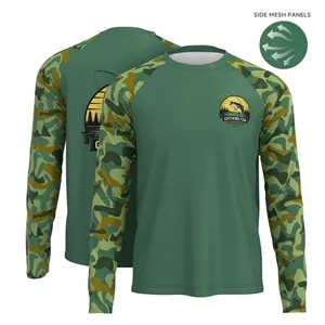 Men's 180 GSM UPF 50+ Sunproof Sublimation Fishing T-Shirt