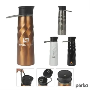Perka® Tristan 34 oz./1L Single Wall Stainless Steel Spor...