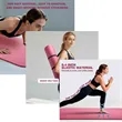Extra Thick, Non-Slip Yoga Mat for Home Exercise and Dance | https://www.bestnamebadges.com