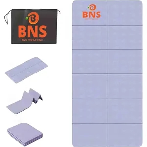Foldable Yoga Mat for Easy Storage and Comfortable Workouts