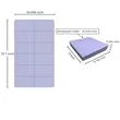 Foldable Yoga Mat for Easy Storage and Comfortable Workouts | https://www.bestnamebadges.com