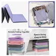 Foldable Yoga Mat for Easy Storage and Comfortable Workouts | https://www.bestnamebadges.com