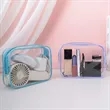 Waterproof Clear PVC Toiletry Bag | https://www.bestnamebadges.com