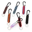 Survival Paracord Keychain With Carabiner | https://www.bestnamebadges.com