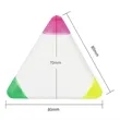 3-In-1 Triangle Highlighter | https://www.bestnamebadges.com