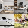 Foldable Plastic Camping Table | https://www.bestnamebadges.com