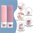 Travel Silicone Bottle Set Leakproof Toiletry Kit | https://www.bestnamebadges.com
