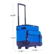 Rolling Insulated Cooler Bag With Handle Portable | https://www.bestnamebadges.com