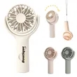 Portable Mini Handheld Fan Rechargeable Low Noise Design | https://www.bestnamebadges.com