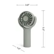 Portable Mini Handheld Fan Rechargeable Low Noise Design | https://www.bestnamebadges.com