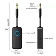 Bluetooth Audio Adapter Airplane Headphone Transmitter | https://www.bestnamebadges.com