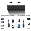 Bluetooth Audio Adapter Airplane Headphone Transmitter | https://www.bestnamebadges.com