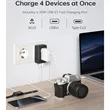Universal Travel Adapter Plug Multi Country Charger | https://www.bestnamebadges.com