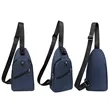 Customizable Crossbody Chest Bag USB Port | https://www.bestnamebadges.com