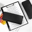 3 Layer Foldable Clipboard Pocket Writing Pad with Elastic B | https://www.bestnamebadges.com