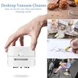 Portable Mini Vacuum Cleaner, Handheld Table Dust Sweeper | https://www.bestnamebadges.com