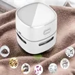 Portable Mini Vacuum Cleaner, Handheld Table Dust Sweeper | https://www.bestnamebadges.com