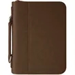 6 3/4"x9 1/4" Dark Brown Leatherette Book/Bible Cover | https://www.bestnamebadges.com