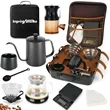 All-in-One Portable Pour-Over Coffee Travel Set w/ Case | https://www.bestnamebadges.com