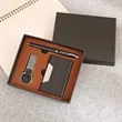 Premium 3-Piece Metal Pen Keychain And Card Holder Gift Set | https://www.bestnamebadges.com