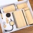 Sustainable 9-Piece Bamboo Tech And Office Business Gift Set | https://www.bestnamebadges.com