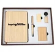 Sustainable Bamboo 5-Piece Executive Office Gift Set | https://www.bestnamebadges.com