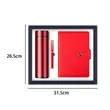 Premium Executive Notebook Vacuum Flask Pen Gift Set | https://www.bestnamebadges.com