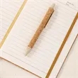 Sustainable Cork Power Bank Pen & Retractable Cable Gift Set | https://www.bestnamebadges.com