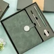 Premium 4-Piece A5 Notebook Gift Set With 32GB USB Drive | https://www.bestnamebadges.com