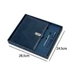 Multifunctional A5 Wireless Charging Notebook Power Bank Set | https://www.bestnamebadges.com