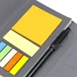 Modern Executive Notebook Metal Ruler & Pen 3-Piece Gift Set | https://www.bestnamebadges.com