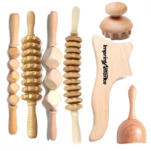 7-Piece Professional Wood Therapy Body Contouring Kit