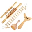 5-Piece Wood Therapy Body Sculpting Kit | https://www.bestnamebadges.com