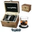 Premium Whiskey Gift Set in Wooden Box | https://www.bestnamebadges.com