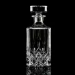 Crystal Whiskey Decanter & 4-Glass Gift Set in Hexagonal Box | https://www.bestnamebadges.com