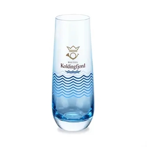 Soudan Stemless Flute Blue - VividPrint™