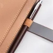 Premium Black A5 Notebook Pen And Refill Gift Set With Bag | https://www.bestnamebadges.com