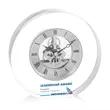 Wilkes VividPrint™ Clock - Silver | https://www.bestnamebadges.com
