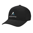 AWARE™ Recycled Cotton Cap with Leatherette Backstrap | https://www.bestnamebadges.com