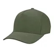 AWARE™ Recycled Cotton Cap with Leatherette Backstrap | https://www.bestnamebadges.com