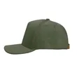AWARE™ Recycled Cotton Cap with Leatherette Backstrap | https://www.bestnamebadges.com